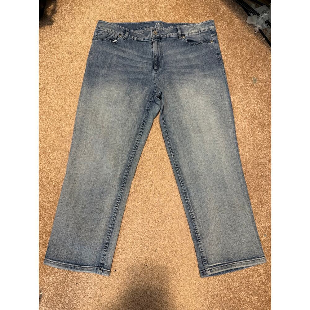 J.Jill authentic fit crop size 12